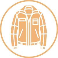 jacket icon design vector