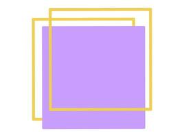 Modern Abstract Geometric Shape Banner Illustration vector