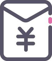 red envelopes icon design vector