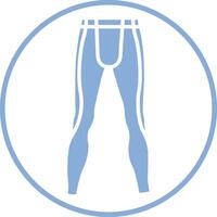 fitness pants icon design vector