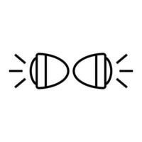 car light icon vector design templates