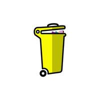 trash icon vector design templates