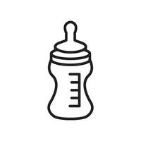 baby bottle icon design vector templates