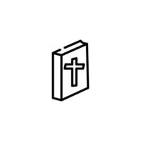 bible icon vector design templates