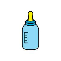 bebé botella icono diseño vector plantillas