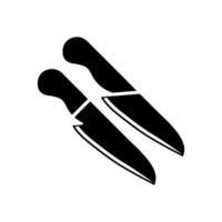 cuchillo icono diseño vector plantillas