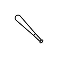 baseball bat icon vector design templates