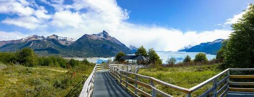 argentina, Patagonia, el calefate perito moreno glaciar en glaciares nacional parque los glaciares foto