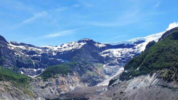 Argentina, Patagonia, Scenic panorama of Tronador peak in Nahuel Huapi national park photo