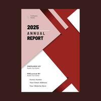 Annual report brochure flyer design template vector,  Leaflet presentation. Layout in A4 Size. vector