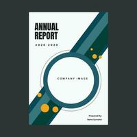 Annual report brochure flyer design template vector,  Leaflet presentation. Layout in A4 Size. vector