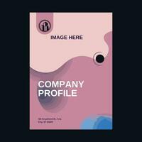 Business Company Profile Template Brochure Layout vector