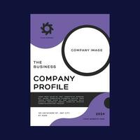 Business Company Profile Template Brochure Layout vector