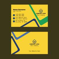 creativo negocio tarjeta diseño plantillas. profesional y elegante resumen negocio tarjeta plantillas Perfecto para tu empresa y trabajo título. negocio tarjeta vector diseño plantillas.