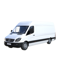 van car isolated 3d png