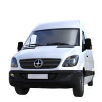 van car isolated 3d png