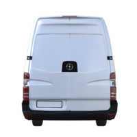 van car isolated 3d png