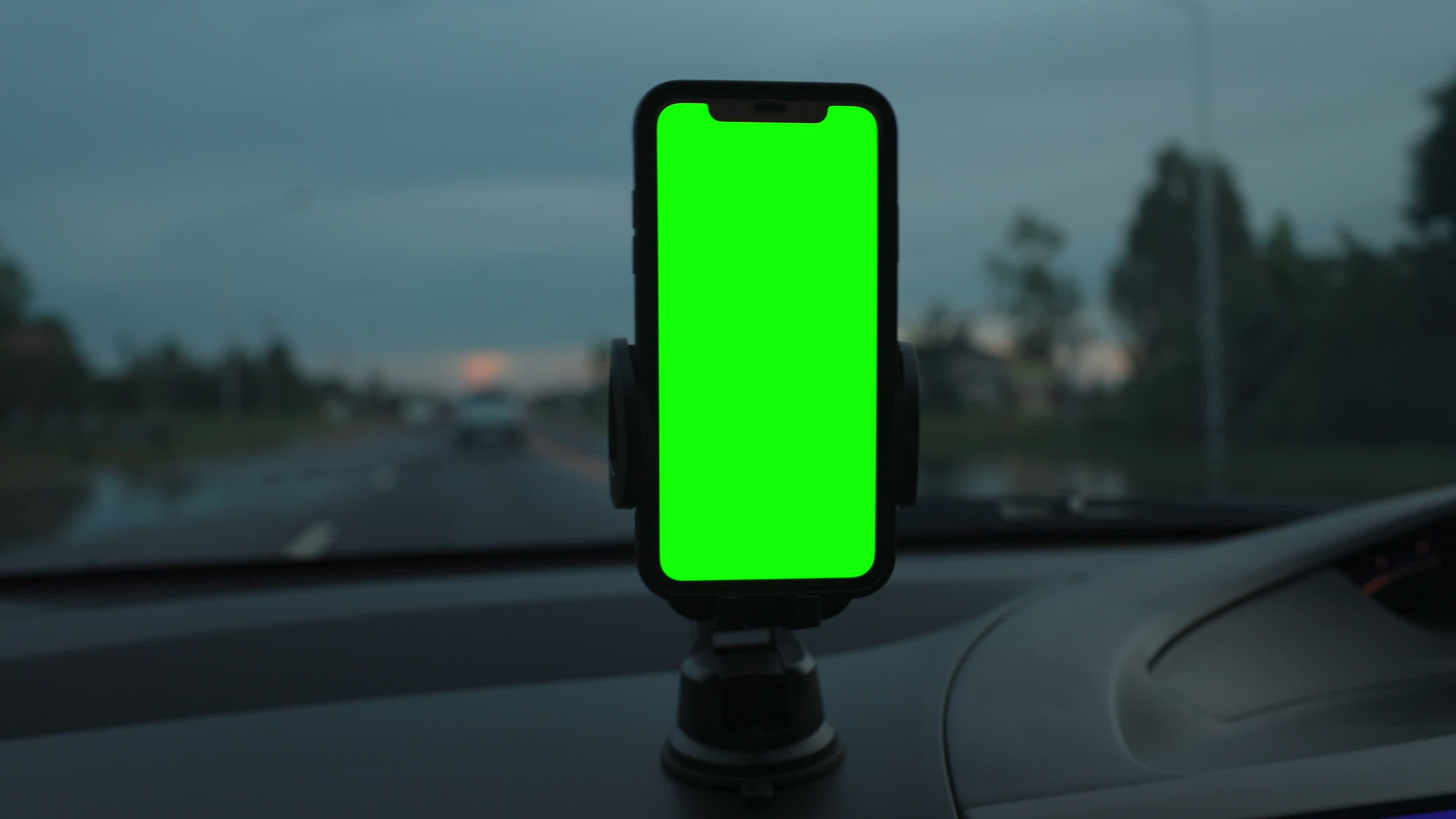 Green Screen Car Window Stock Video Footage for Free Download