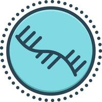 color icon for mrna vector