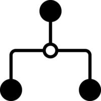 solid icon for conditional vector