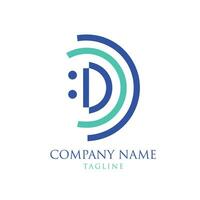 dd logo design vector