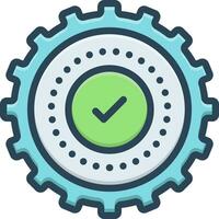 color icon for resolved vector