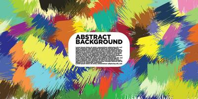 Abstract Background Various Colors Vector Illustration Style.