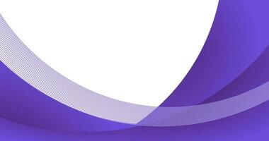 abstract purple wave background with copy space area vector