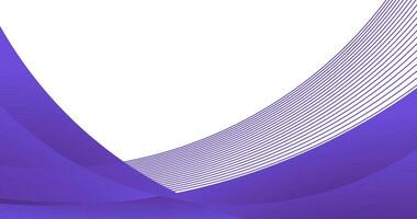 abstract purple wave background with copy space area vector