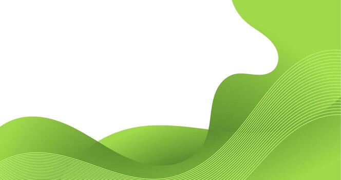 resumen verde bio curva antecedentes para negocio con Copiar espacio zona vector