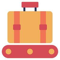 Baggage Claim Icon Illustration, for uiux, web, app, infographic, etc vector