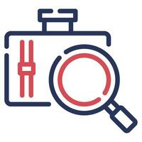 TSA PreCheck Icon Illustration, for uiux, web, app, infographic, etc vector