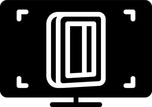 solid icon for render vector