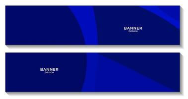 Dynamic Geometric Banners Perfect for Annual Reports and Design Templates vector