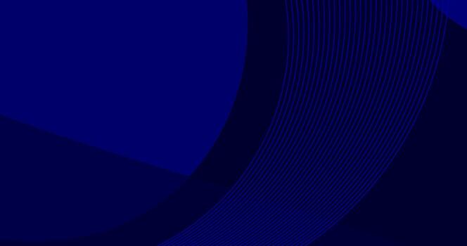 abstract blue color background with dynamic shapes composition vector