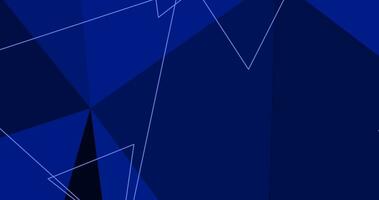 abstract modern blue background with triangles vector