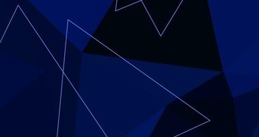 abstract modern blue background with triangles vector