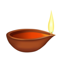 Diwali Öl Lampe ai generativ png