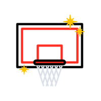 Basketball Hoop AI Generative png