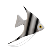 ángel pescado, océano pescado ai generativo png