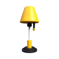 Table lamp ai generative png