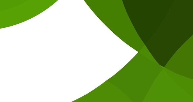 abstract green curve background for design template vector