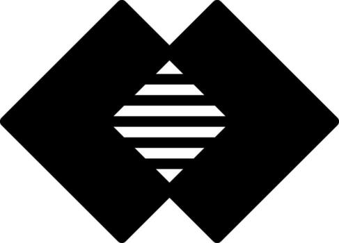 solid icon for discrete vector