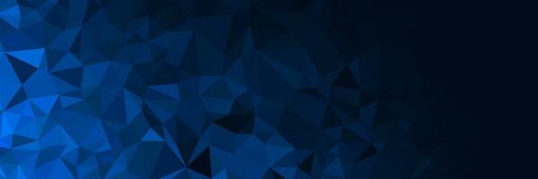 abstract blue triangles background for design vector