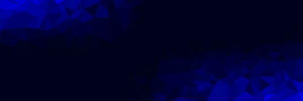abstract blue triangles background for design vector