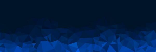 abstract blue triangles background for design vector