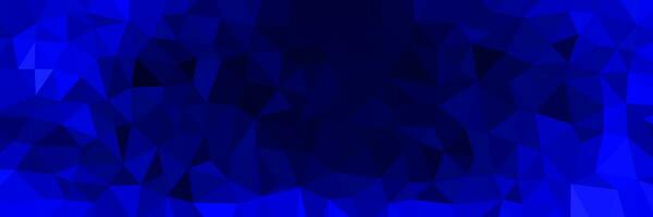 abstract blue triangles background for design vector