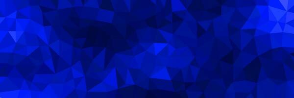 abstract blue triangles background for design vector