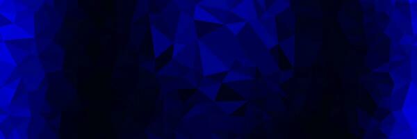 abstract blue triangles background for design vector