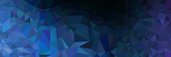 abstract blue triangles background for design vector